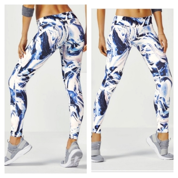 Fabletics Marbled Leggings - Picture 1 of 2